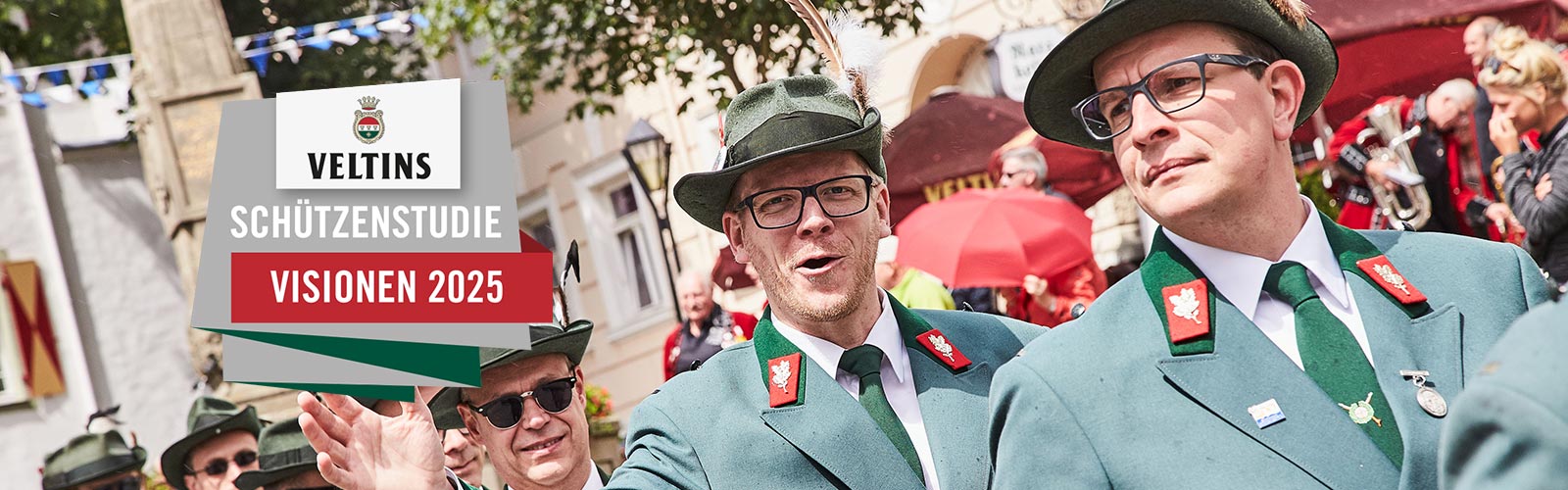 VELTINS-Schützenstudie „Visionen 2025“ Schützenvereine als Garanten für wahrhaftiges Heimatgefühl VELTINS-Schützenstudie „Visionen 2025“ Schützenvereine als Garanten für wahrhaftiges Heimatgefühl